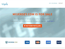 Tablet Screenshot of myjersey.com